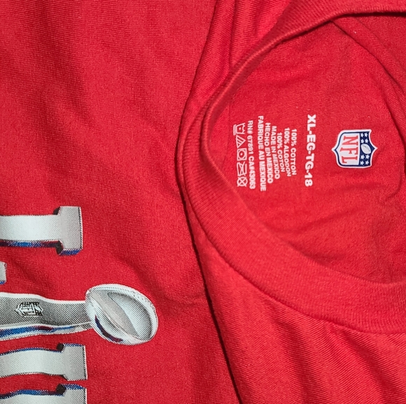 2019 Super Bowl 35 Graphic Long sleeve Tee LIII - Picture 4 of 4